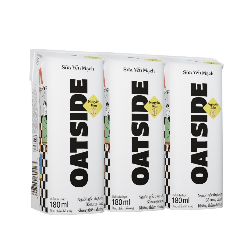 Oatside Milk - Pack of 3 (180ml)